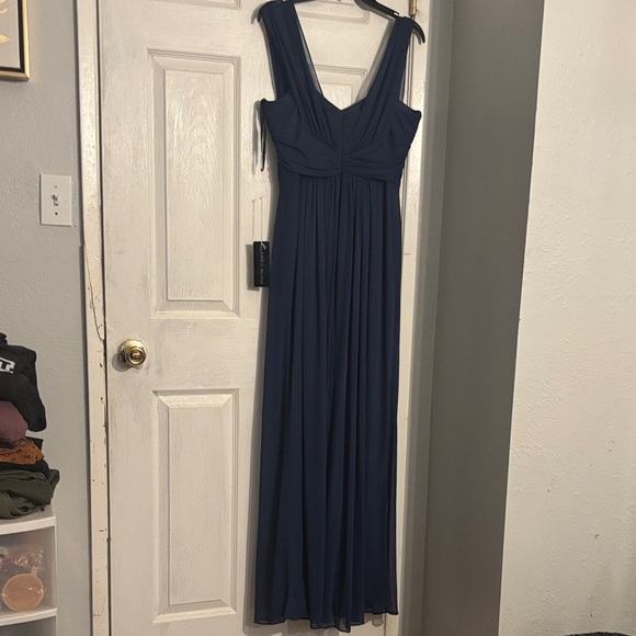 ALFRED SUNG Navy Maxi Dress - Picture 7 of 7
